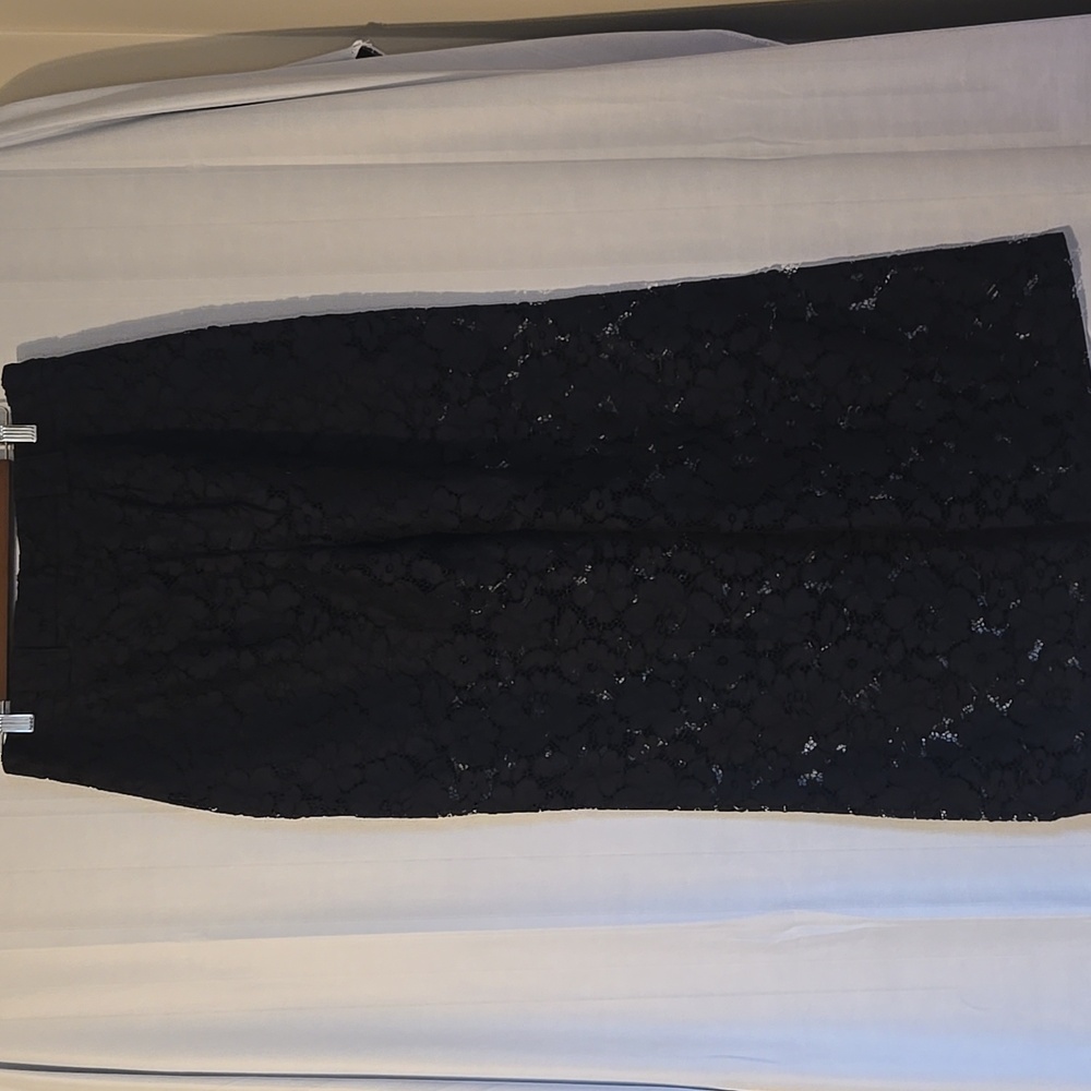 Express Trouser High Waist Black Lace Pants Size 10S - Picture 4 of 10
